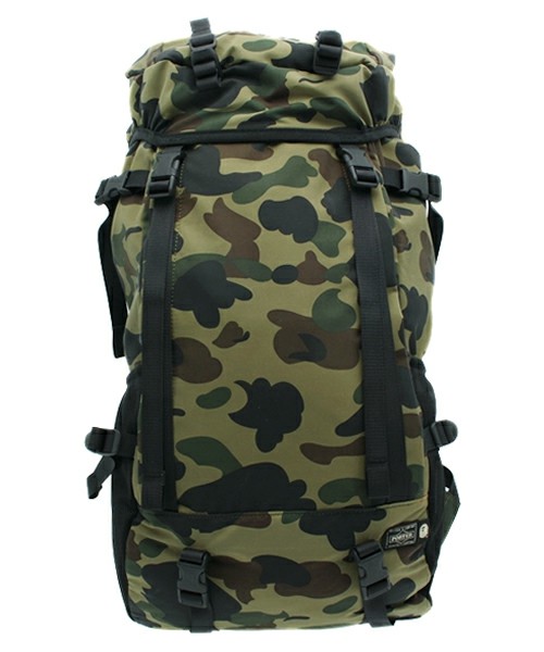 HKDOTBUY - A BATHING APE x PORTER 迷彩背囊免費送貨